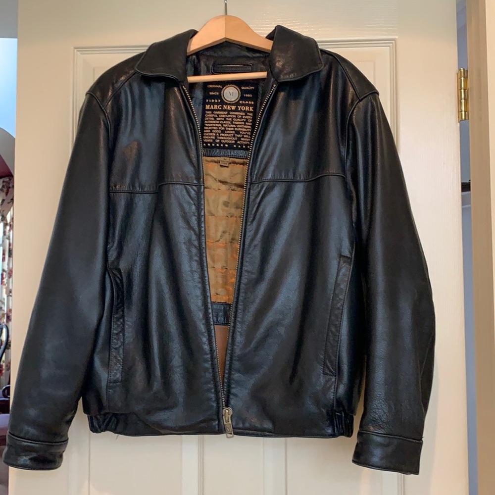 Men’s Marc New York Summit Leather Jacket